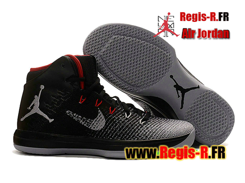 air jordan pas cher noir et rouge, ... Air Jordan XXX1/31 Prix - Chaussures Basket Jordan Pas Cher Pour Homme Noir/ ...
